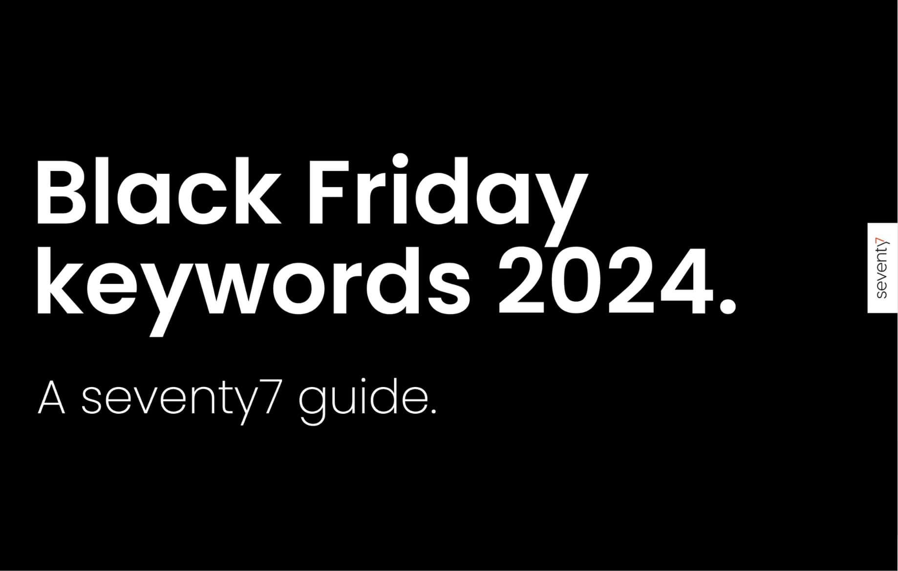 Black Friday Keywords Download