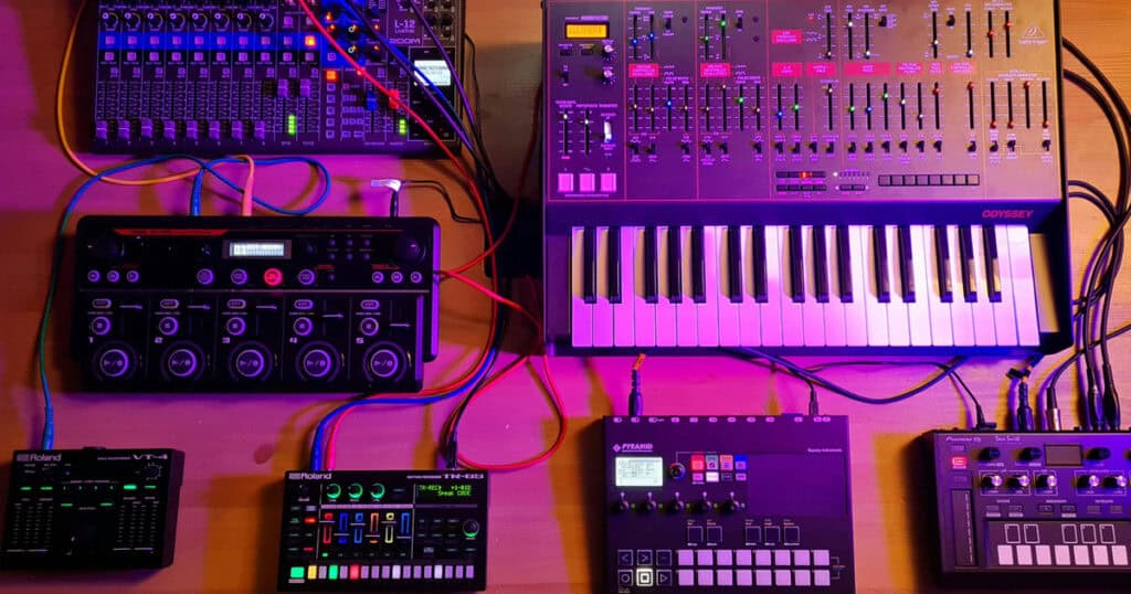 Image of sound controls.